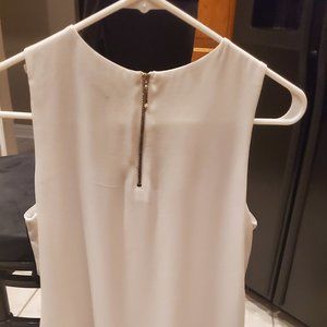 White House Black Market Sleeveless Tunic/Top